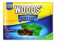 WOODS PEPERMINT LOZENGES EXSTRONG 6X2.5G 