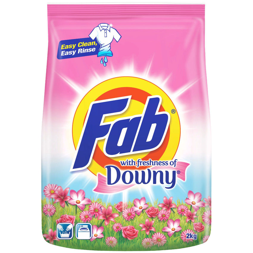 FAB DETERGENT POWDER WITH FRESHNESS OF DOWNY 2KG