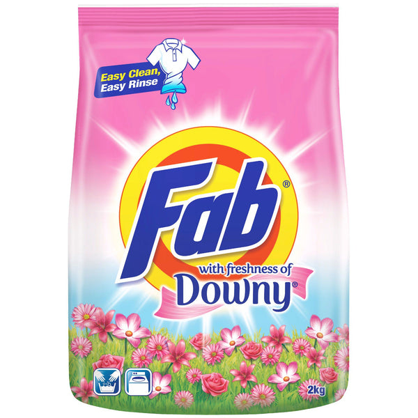FAB DETERGENT POWDER WITH FRESHNESS OF DOWNY 2KG