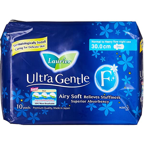 LAURIER F ULTRA GENTLE NORMAL NITE 30CM 10'S