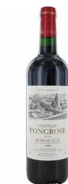 Chateau Foncrose 2017- 750ml