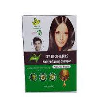 DV BIOHERBS HAIR DARKENING SHAMPOO 40ML  BLACK