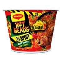 MAGGI HOT HEADS 2X SPICY MEE GORENG 