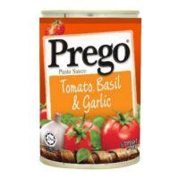 PREGO PASTA SAUCE 300G TMT, BASIL & GARLIC 