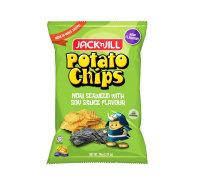 JACK & JILL POTATO CHIPS NORI SEAWEED WITH SOY SAUCE FLAVOUR 70G