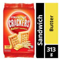 MUNCHY'S CRACKERS BUTTER SANDWICH 313G