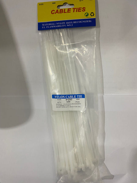 Cable Tie 4x250mm (100pcs)