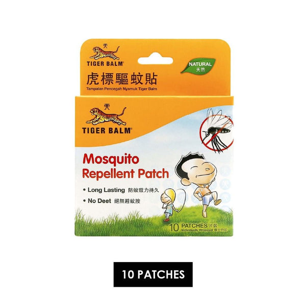 TIGER BALM MOSQUITO REPPELLENT PATCH-10 PATCHES