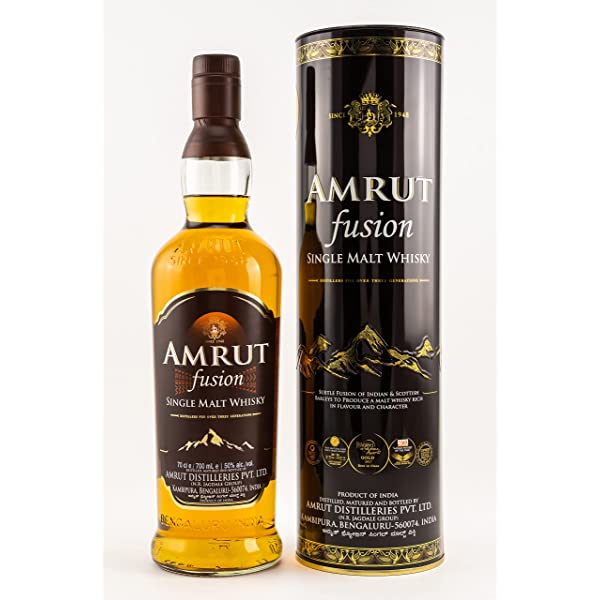 AMRUT FUSION S.MALT WHISKY 700ML