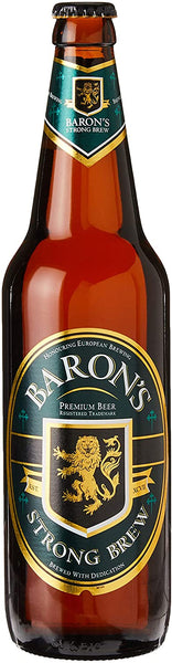BARON'S STRONG BREW BEER ALC-8.2% 633ML