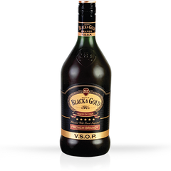 BLACK AND GOLD VSOP BRANDY 180ML