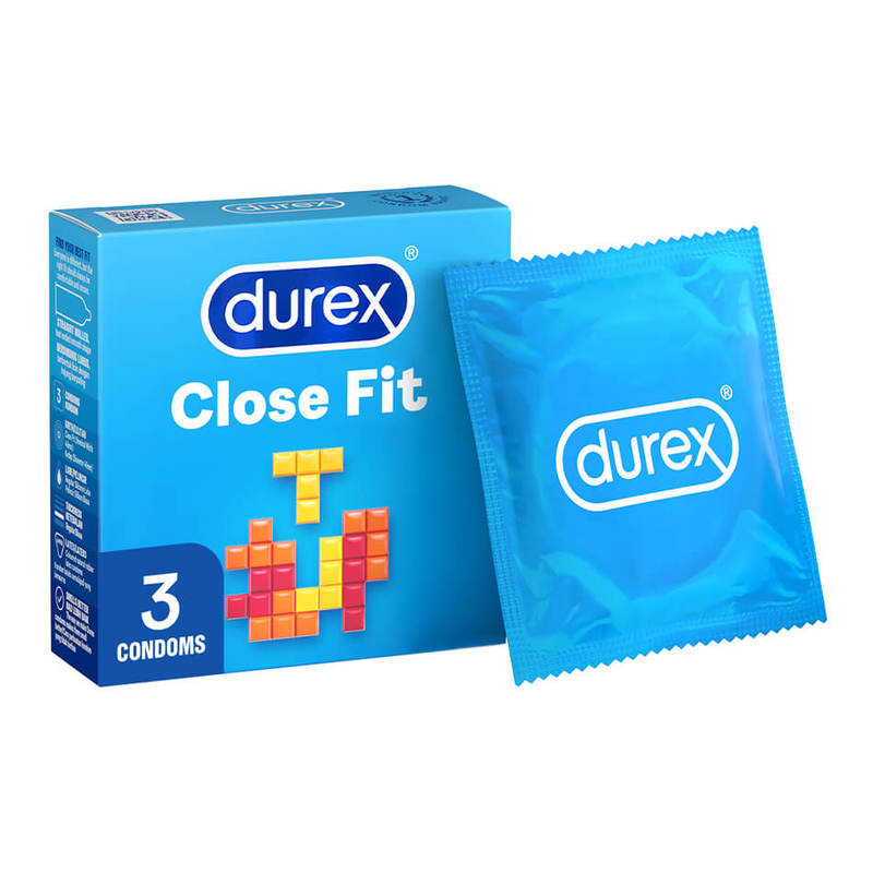 Durex Close Fit 3's Condoms