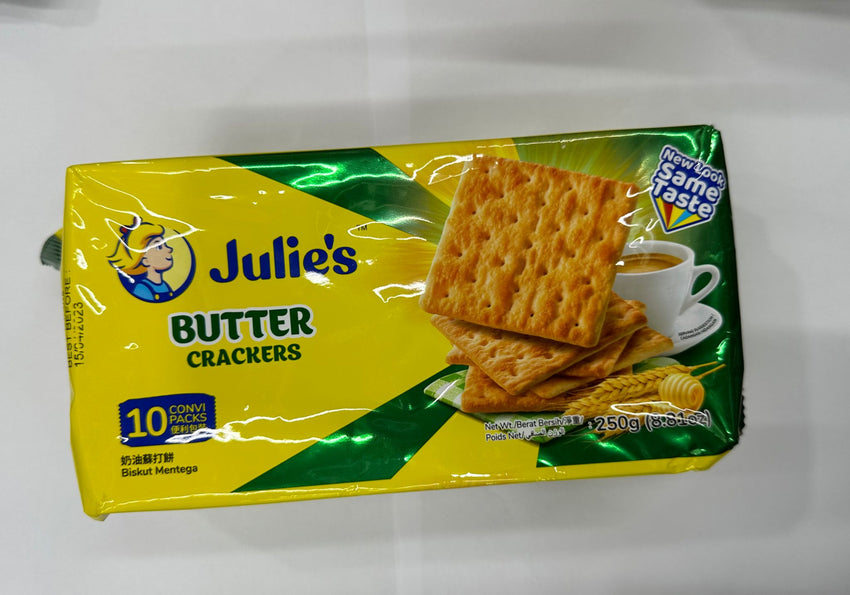 JULIES BUTTER CRACKERS 250G