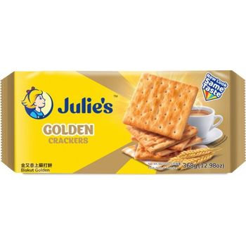 JULIES GOLDEN CRACKERS 368G