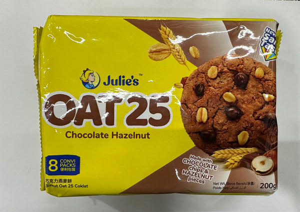 JULIE'S OAT 25 CHOCOLATE HAZELNUT 200G