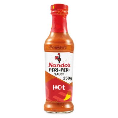 NANDO'S PERI PERI HOT SAUCE HOT -250G