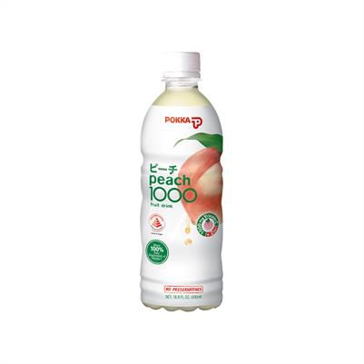 POKKA 1000 JUICE DRINK PEACH-500ML
