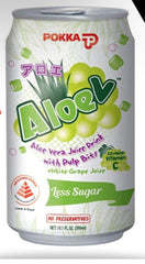 POKKA ALOE VERA JUICE DRINK WITH PULB BITS (LESS SUGAR) -300ML