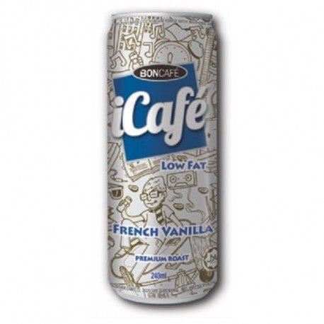 ICAFE LOW FAT VANILA 240ML