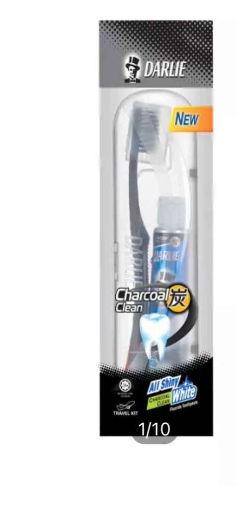 Darlie Travel Kit Adult Charcoal Clean 50g