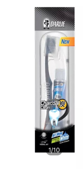 Darlie Travel Kit Adult Charcoal Clean 50g