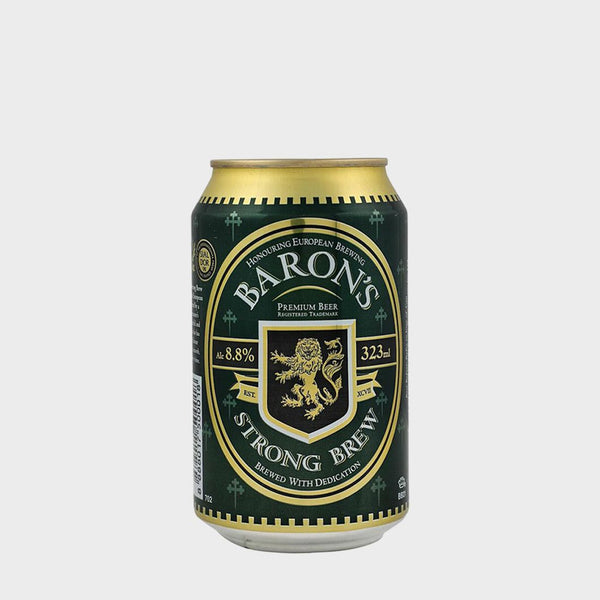 BARON'S STRONG BEER BREW ALC 8.2% VOL-320ML
