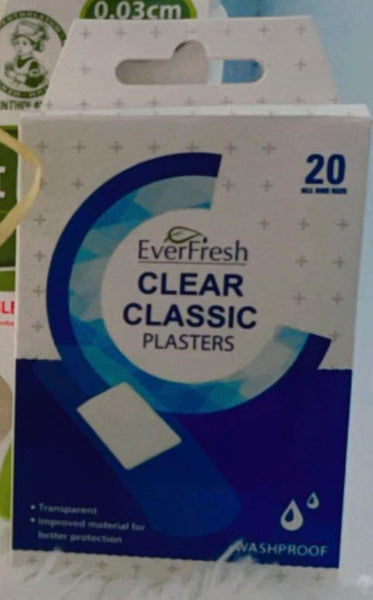 EVERFRESH CLEAR CLASSIC PLASTERS 20'S