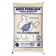 WHITE PONNI RICE - 5KG