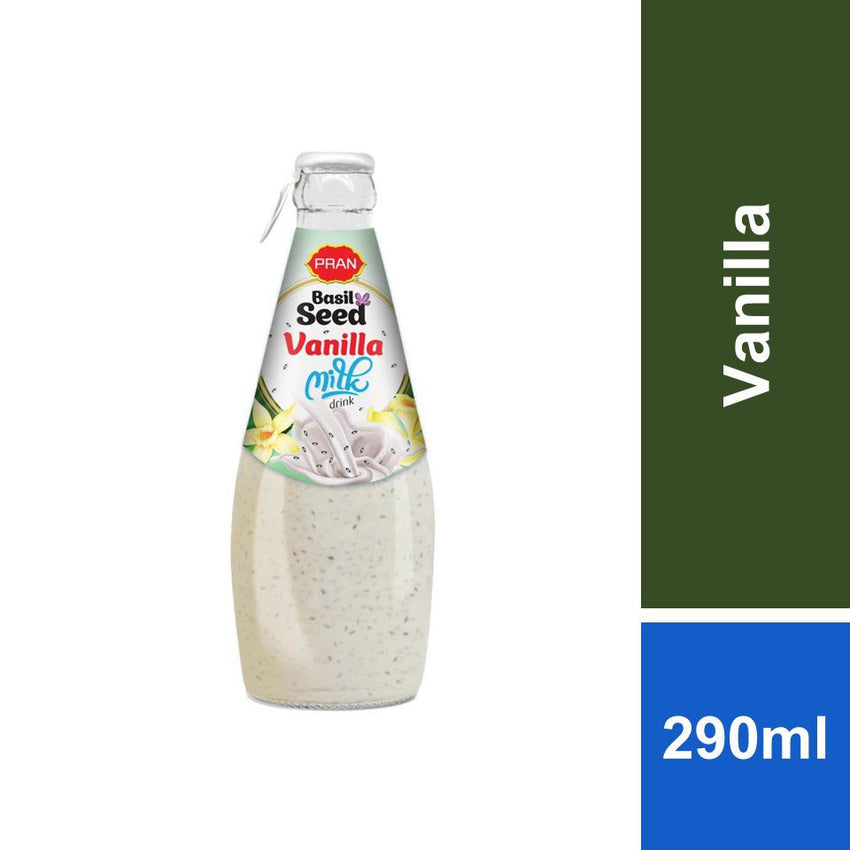 Pran Basil Seed Vanilla Milk Drink 290ml
