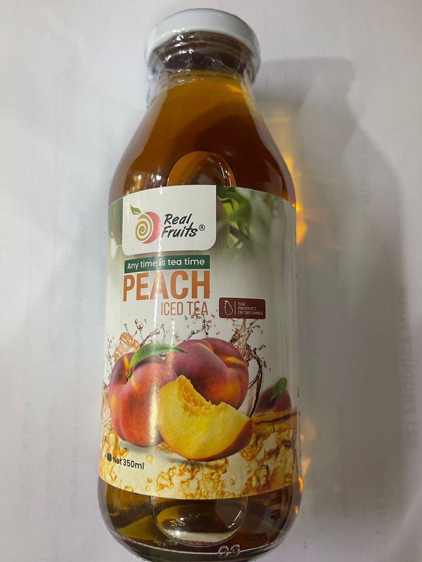 REAL FRUITS PEACH ICED TEA -350ML