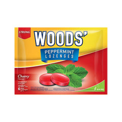 WOODS' Peppermint Lozenges Cherry-15g