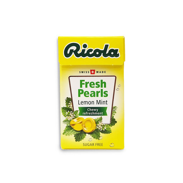 Ricola Fresh Pearls Lemon Mint Swiss Herbal Mint- 25g