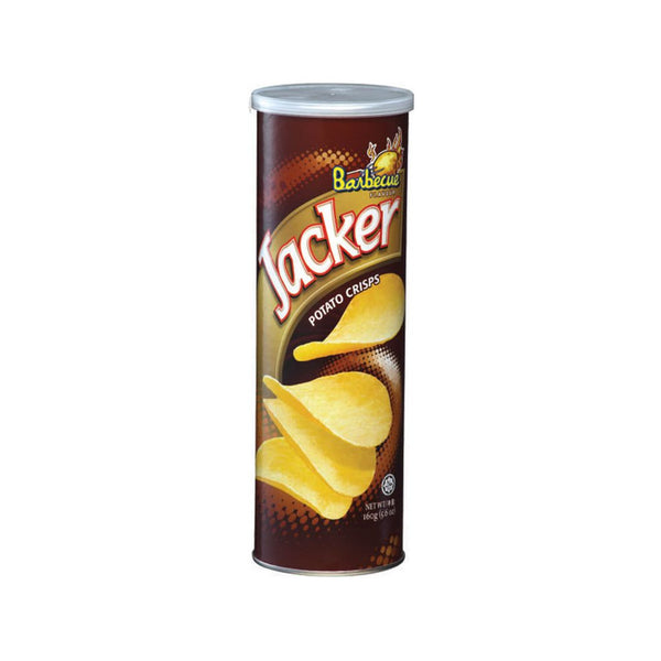 JACKER POTATO CHIPS BBQ -160G