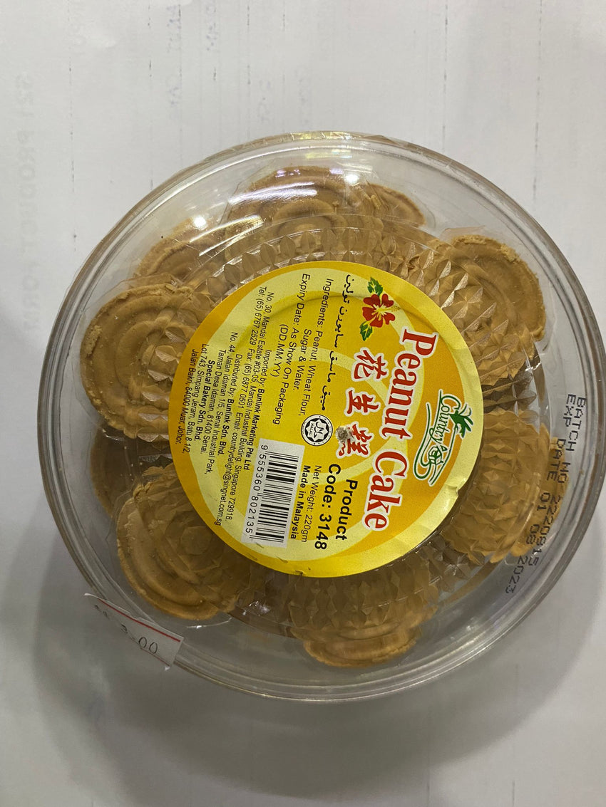 COUNTRY PEANUT CAKE -220GM