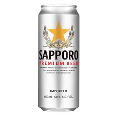 SAPPORO PREMIUM BEER 500ML